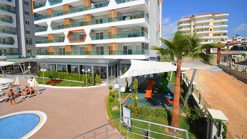 Пентхаус 2+1 в комплексе отельного типа в Авсалларе