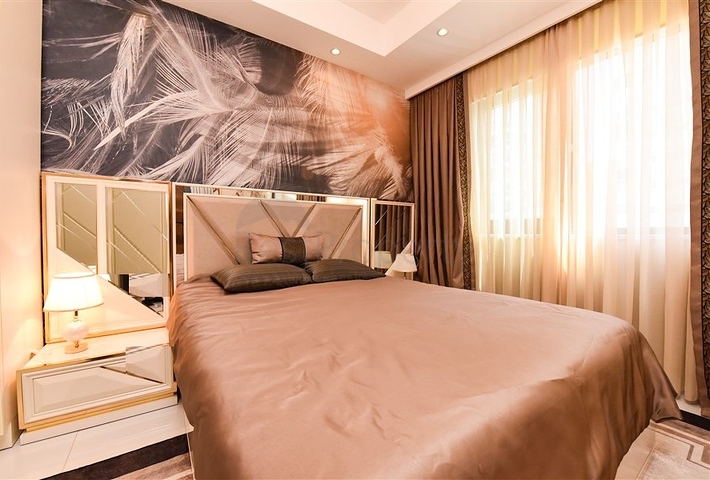 Шикарная квартира 2+1 в популярном комплексе в районе Махмутлар