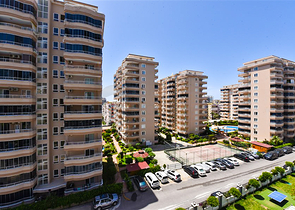 Шикарная квартира 2+1 в популярном комплексе в районе Махмутлар