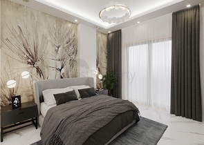 Двухкомнатная квартира в пешей доступности до пляжа Клеопатры