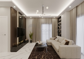 Двухкомнатная квартира в пешей доступности до пляжа Клеопатры