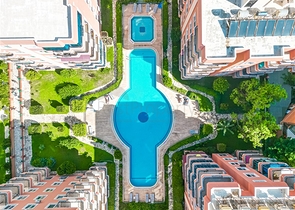 Квартира планировкой 2+1 в районе Махмутлар 50 м от моря