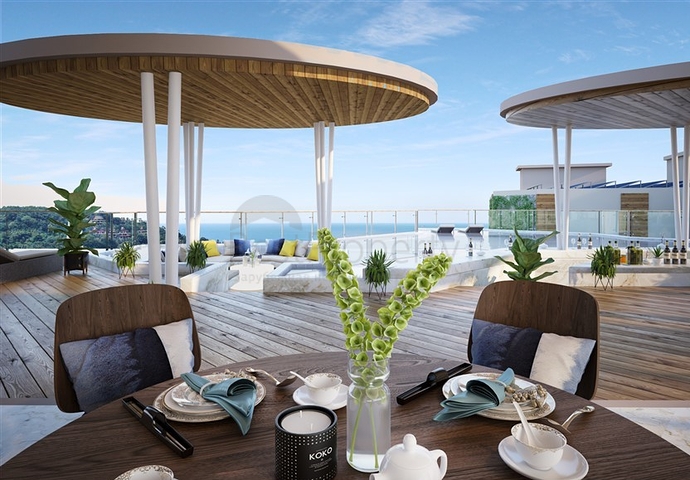 Новый высокотехнологичный комплекс на пляже Сурин