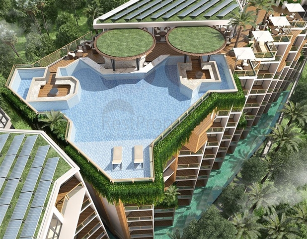 Новый высокотехнологичный комплекс на пляже Сурин