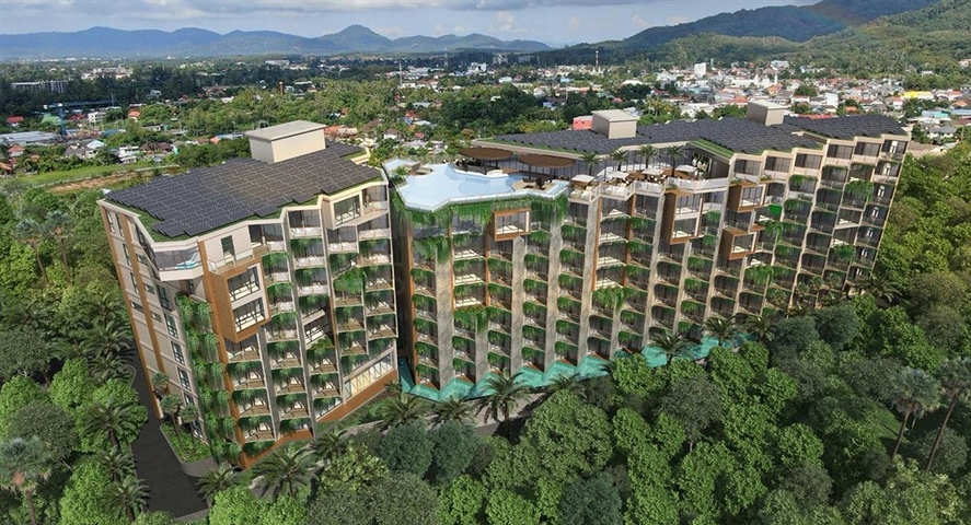 Новый высокотехнологичный комплекс на пляже Сурин