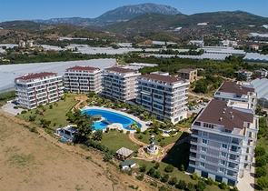 Квартира 2+1 в районе Демирташ в комплексе с богатой инфраструктурой 