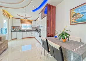 Квартира 2+1 с видом на море в районе Махмутлар