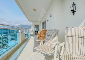 Квартира 2+1 с видом на море в районе Махмутлар