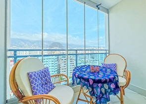 Квартира 2+1 с видом на море в районе Махмутлар