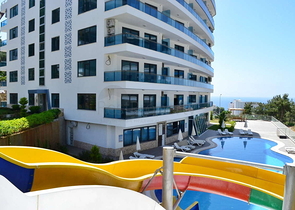 Апартаменты 2+1 в живописном районе Каргыджак всего в 300 м от моря