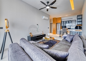 Двухкомнатная квартира на первой береговой линии в Каргыджак