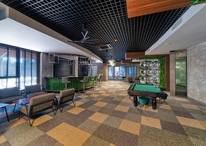 Двухкомнатная квартира на первой береговой линии в Каргыджак