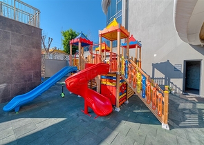 Двухкомнатная квартира на первой береговой линии в Каргыджак