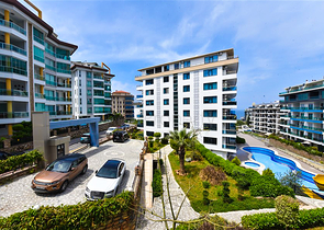 Квартира 1+1 в комплексе с инфраструктурой в районе Каргыджак