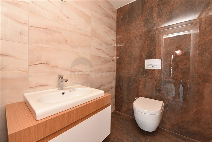 Роскошный пентхаус с видом на Средиземное море в районе Каргыджак