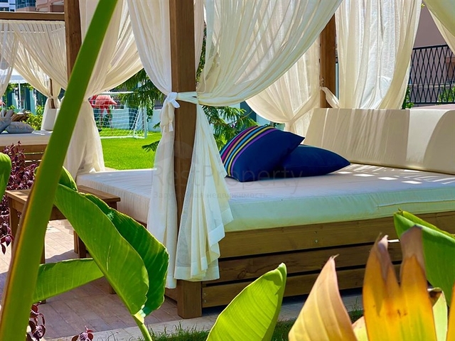 Апартаменты 1+1 в комплексе с отельной инфраструктурой в районе Махмутлар