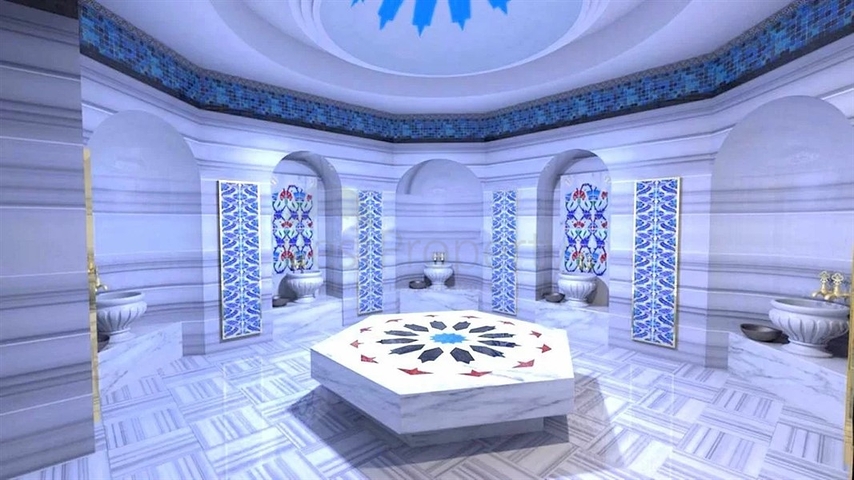 Просторная пентхаус 3+1 в районе Махмутлар