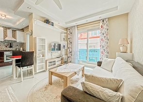 Квартира 2+1 всего в 50 м от знаменитого пляжа Клеопатра