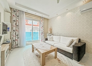 Квартира 2+1 всего в 50 м от знаменитого пляжа Клеопатра