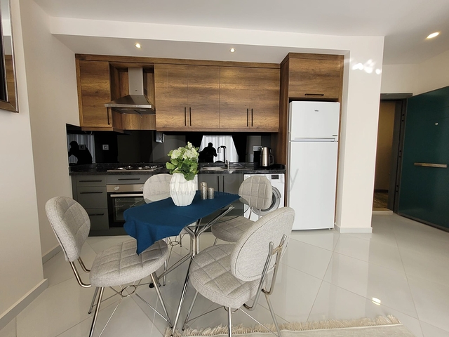 Стильная квартира 1+1 в комплексе отельного типа