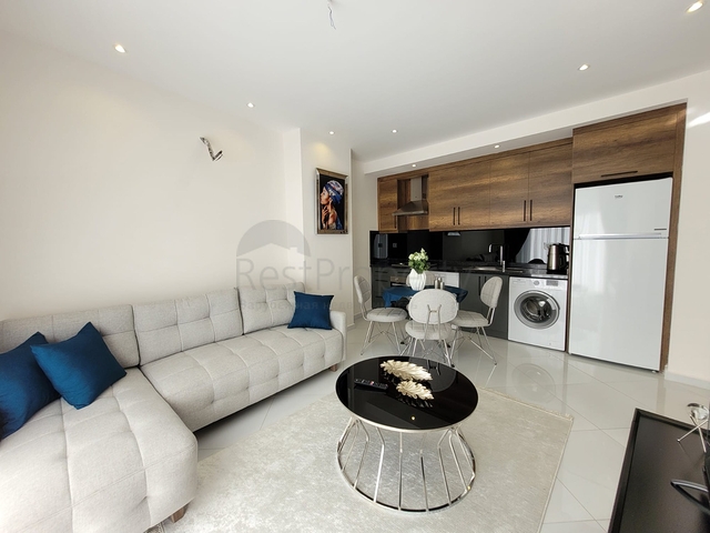 Стильная квартира 1+1 в комплексе отельного типа