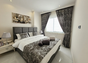 Стильная квартира 1+1 в комплексе отельного типа