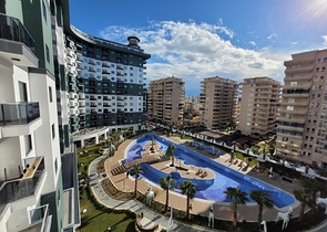 Стильная квартира 1+1 в комплексе отельного типа