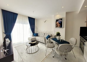 Стильная квартира 1+1 в комплексе отельного типа