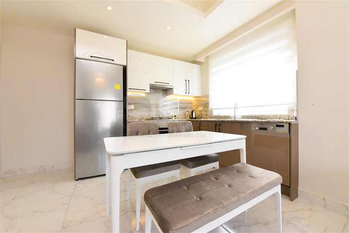 Квартира в аренду 1+1 в районе Авсаллар в 1 200 м. до моря