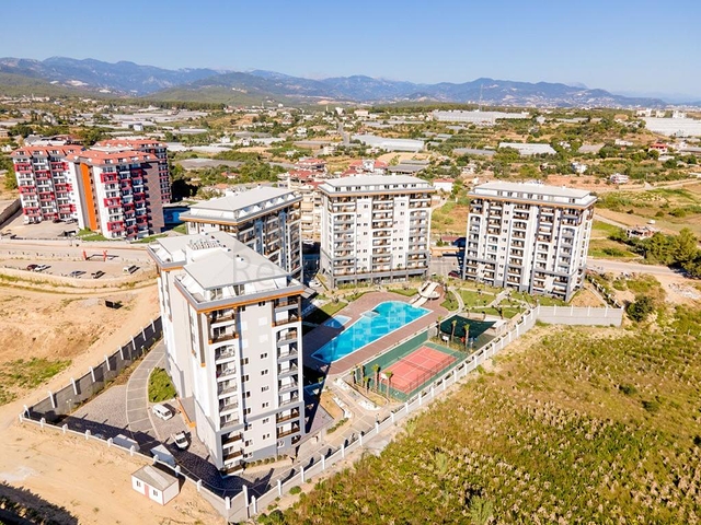 Квартира в аренду 1+1 в районе Авсаллар в 1 200 м. до моря