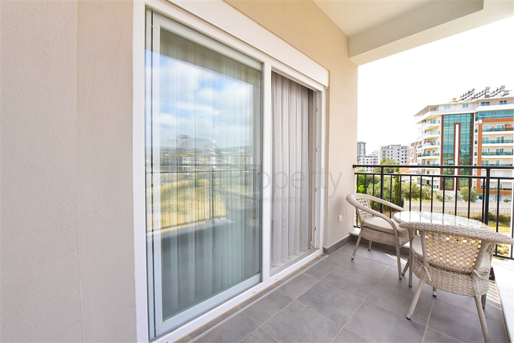 Квартира в аренду 1+1 в районе Авсаллар в 1 200 м. до моря