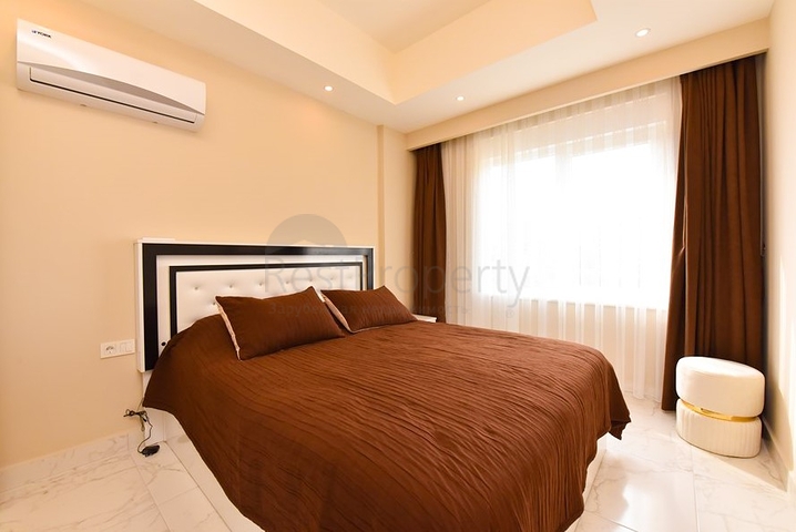 Квартира в аренду 1+1 в районе Авсаллар в 1 200 м. до моря