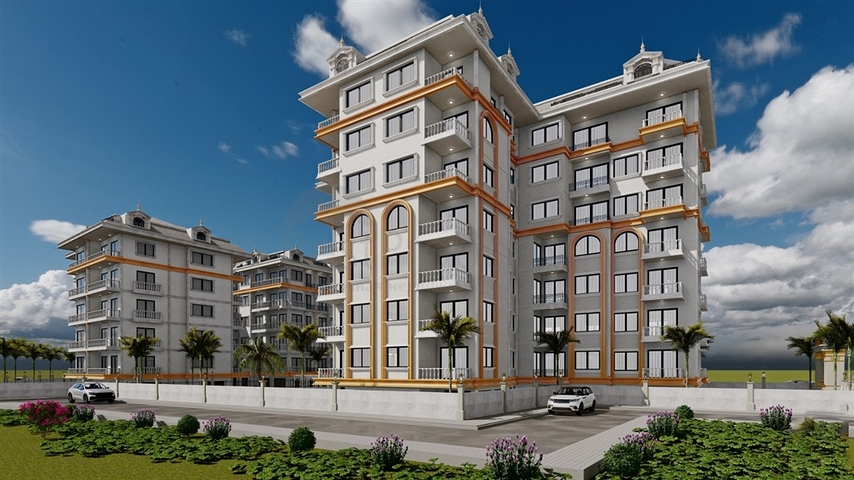 Квартира планировки 2+1 в центре Алании