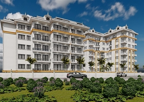 Квартира планировки 2+1 в центре Алании