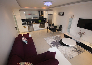 Квартира 1+1 в Авсалларе в комплексе Орион Сити в аренду