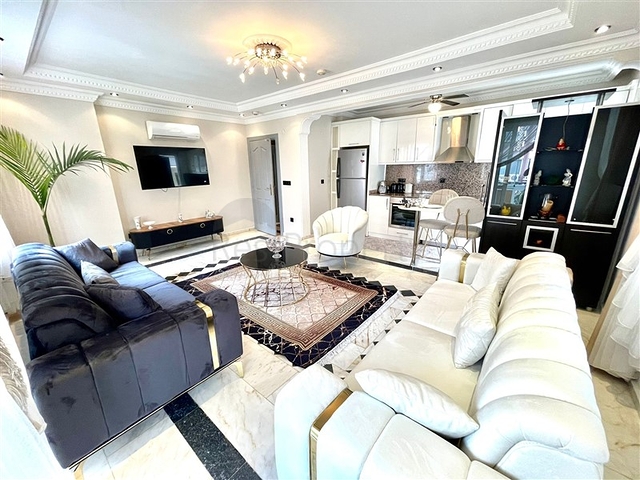 Уютная квартира 2+1 в районе Оба в 300 м от моря