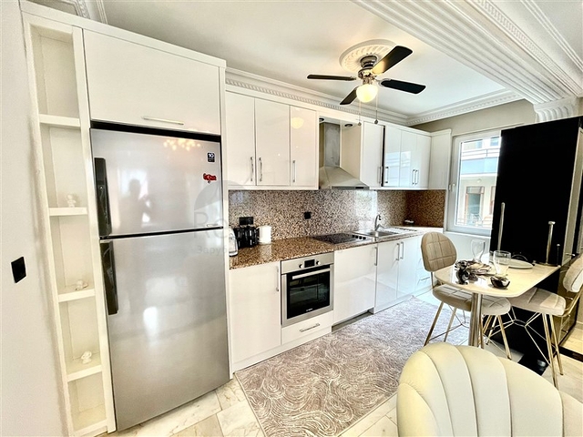 Уютная квартира 2+1 в районе Оба в 300 м от моря