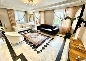 Уютная квартира 2+1 в районе Оба в 300 м от моря