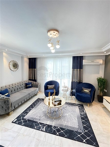 Просторные апартаменты 2+1 всего в 500 м от моря в районе Оба