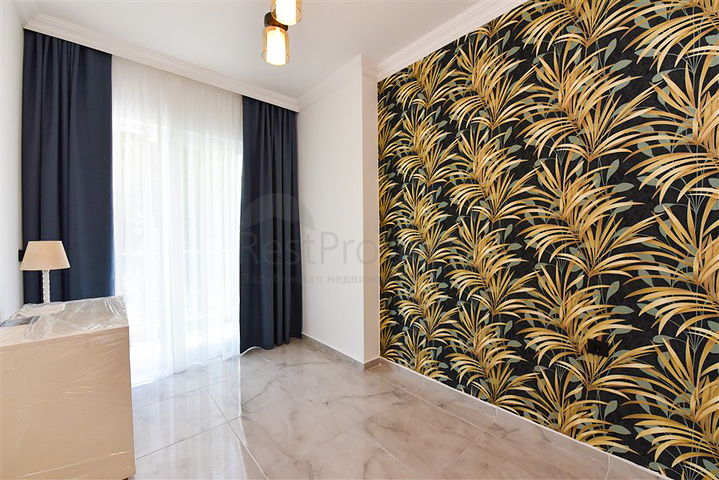 Двухкомнатная квартира в районе Авсаллар