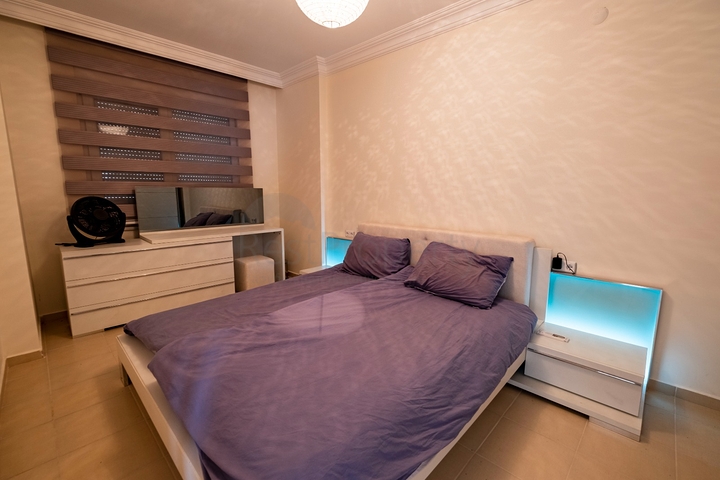 Просторные апартаменты 1+1 с мебелью и техникой в районе Оба