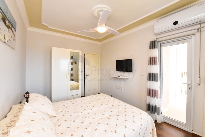 Таунхаус 2+1 в 600 м от моря в районе Каргыджак