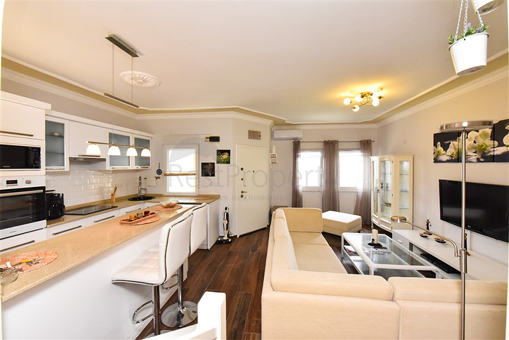 Таунхаус 2+1 в 600 м от моря в районе Каргыджак