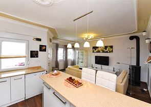 Таунхаус 2+1 в 600 м от моря в районе Каргыджак