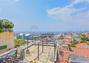 Таунхаус 2+1 в 600 м от моря в районе Каргыджак