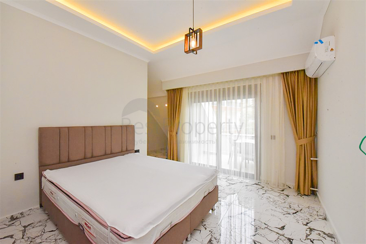 Меблированный пентхаус 2+1 в районе Оба под ВНЖ