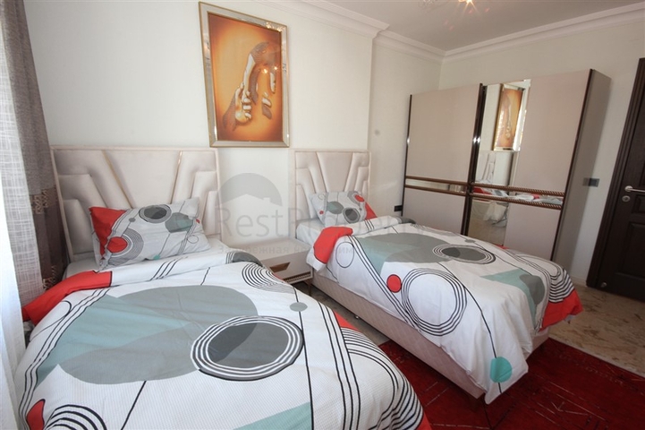 Меблированная квартира планировкой 2+1 в районе Махмутлар