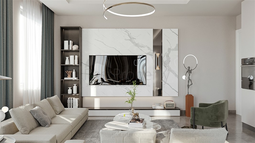 Новый строящийся комплекс в районе Клеопатра