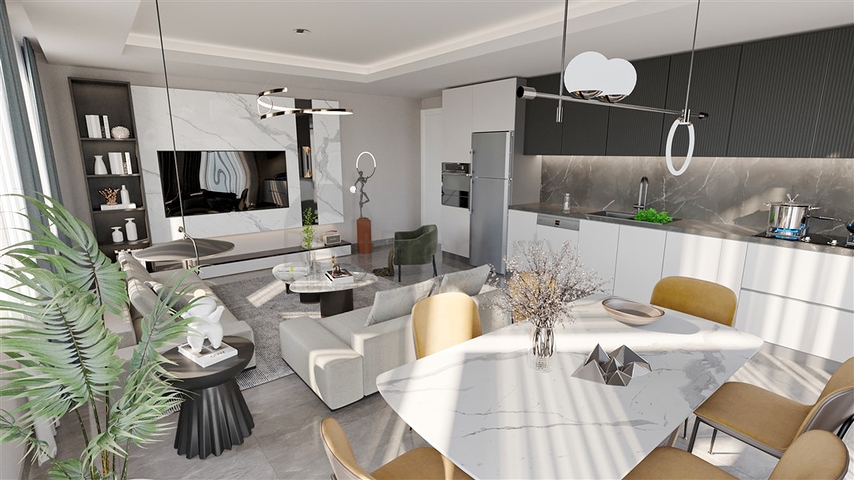 Новый строящийся комплекс в районе Клеопатра