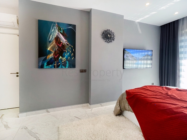 Квартира планировкой 2+1 в центре Алании